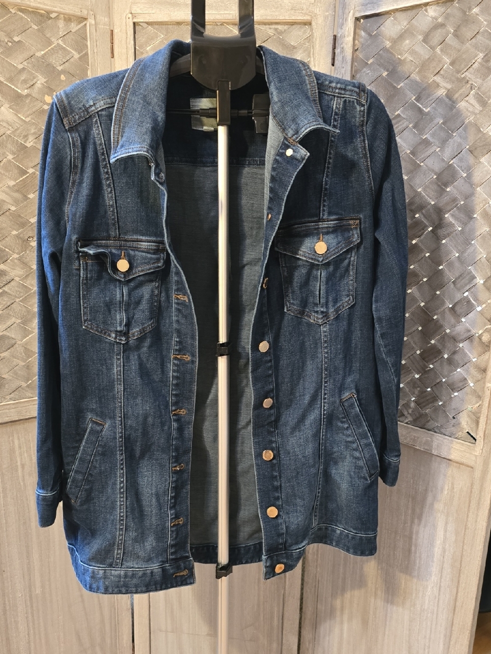 Liverpool Dark Blue Denim Jacket